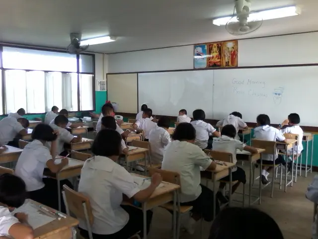 A Thai classroom